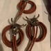 Longhorn Bolo Tie Napkin Rings