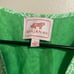 Banjanan Women's Paulita Dress Ruffle Green Tie Waist Size Large