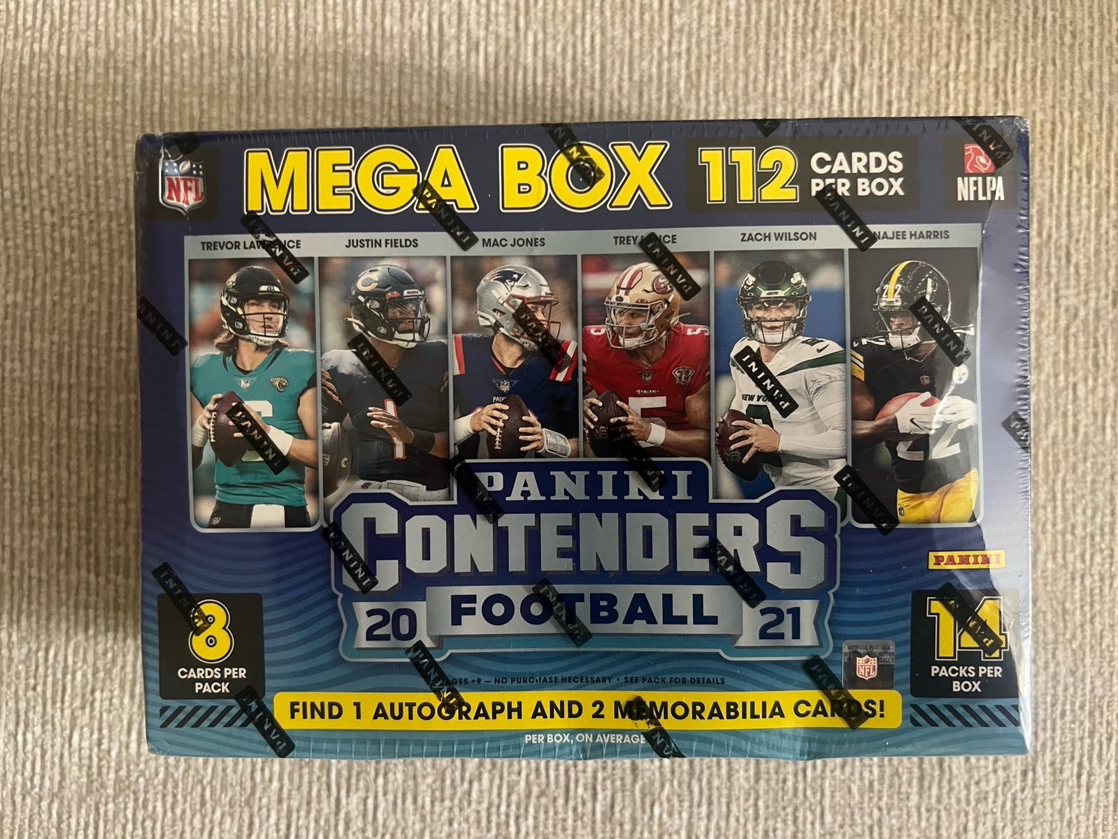 2021 Contenders Football Mega Box
