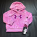 NWT Under Armour faux sherpa hoodie & leggings set girls size 2T