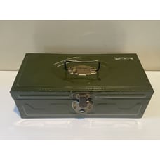 Antique Union Chest Lock Box with Coin Holder Made In USA