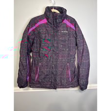 Columbia Pink and Black Interchangeable Shell Jacket