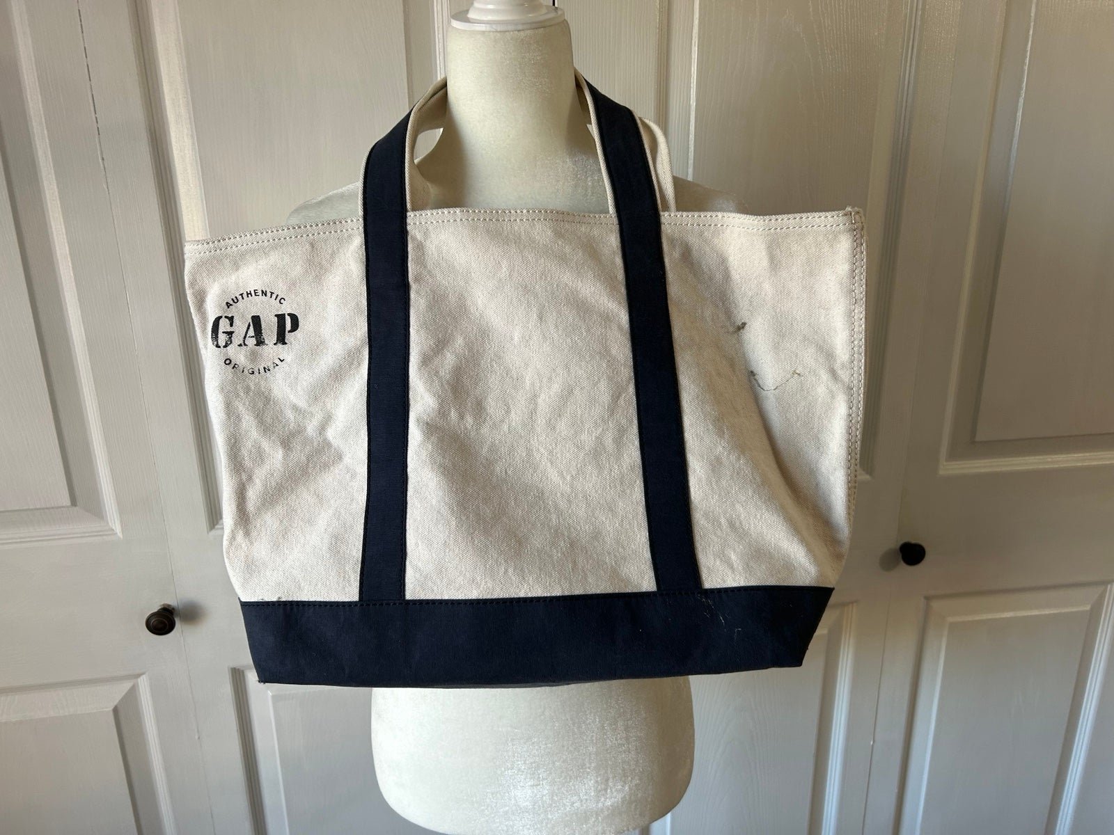 Gap canvas sale tote bag