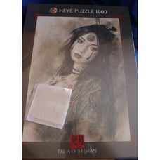 Heye 1000 Piece Jigsaw Puzzle New Factory Sealed Dead Moon Luis Royo Sadness