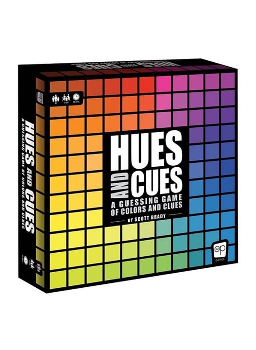 Hues and cues board game