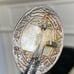 Vintage 925 Sterling Silver 18K Yellow Gold Llama Alpaca Oval Pendant Brooch Pin
