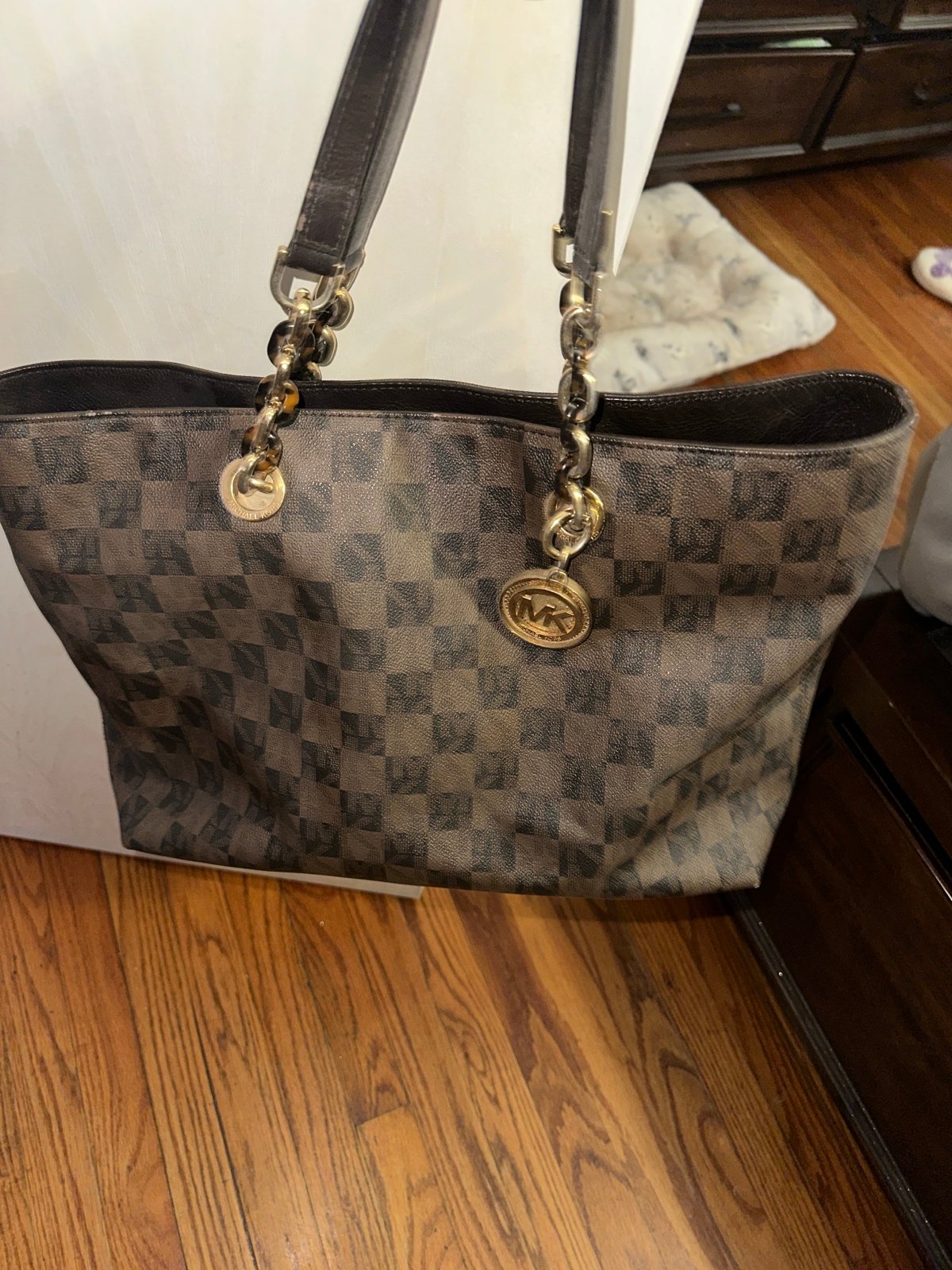 Michael kors large tote bag authentic
