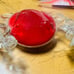Hand grown heavy crab paperweight