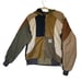 Carhartt Men's Reworked Colorblock Detroit Style Lined Patchwork Sze LG Jacket