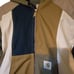 Carhartt Men's Reworked Colorblock Detroit Style Lined Patchwork Sze LG Jacket