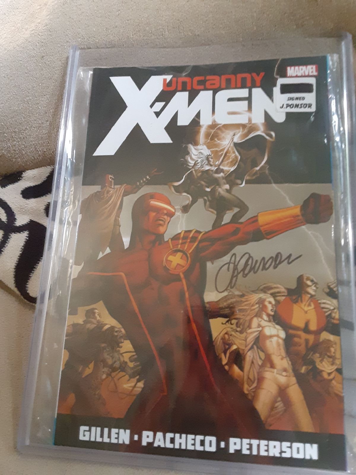 Rare signed Marvel X-Men comic