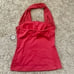 NFL All Sport Couture Red Atlanta Falcons Sports First Down Halter Top SZ XS NWT
