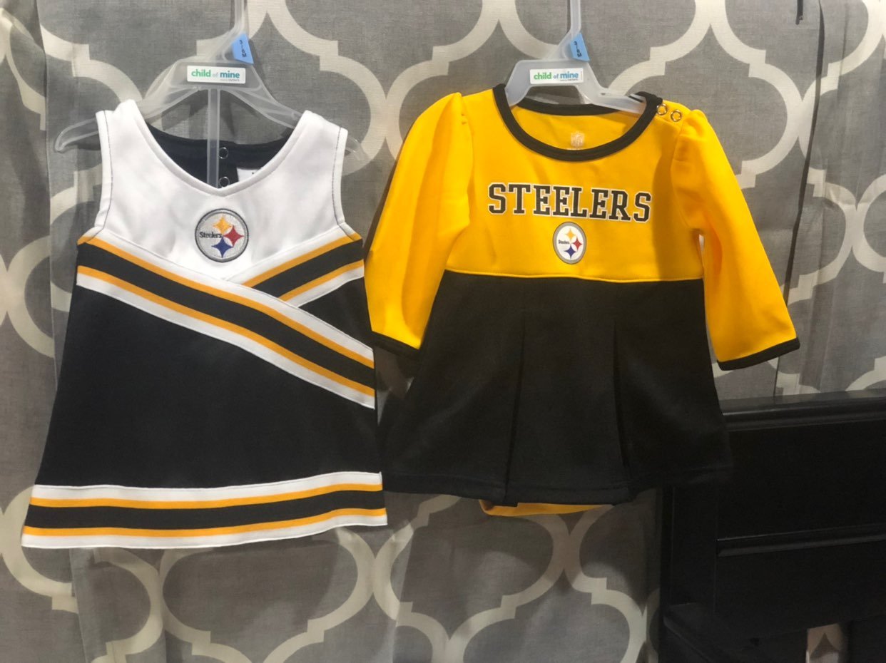 Baby Girl Steelers Jumper Dresses