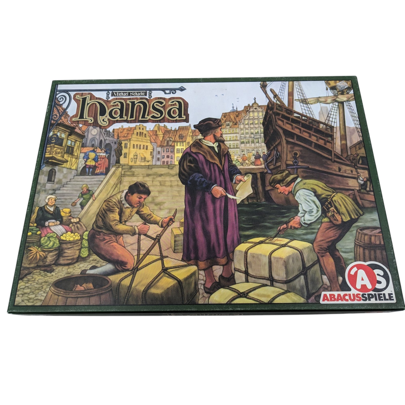 Vintage 2004 Complete Board Game HANSA Michael Schacht Abacus Spiele Free Ship