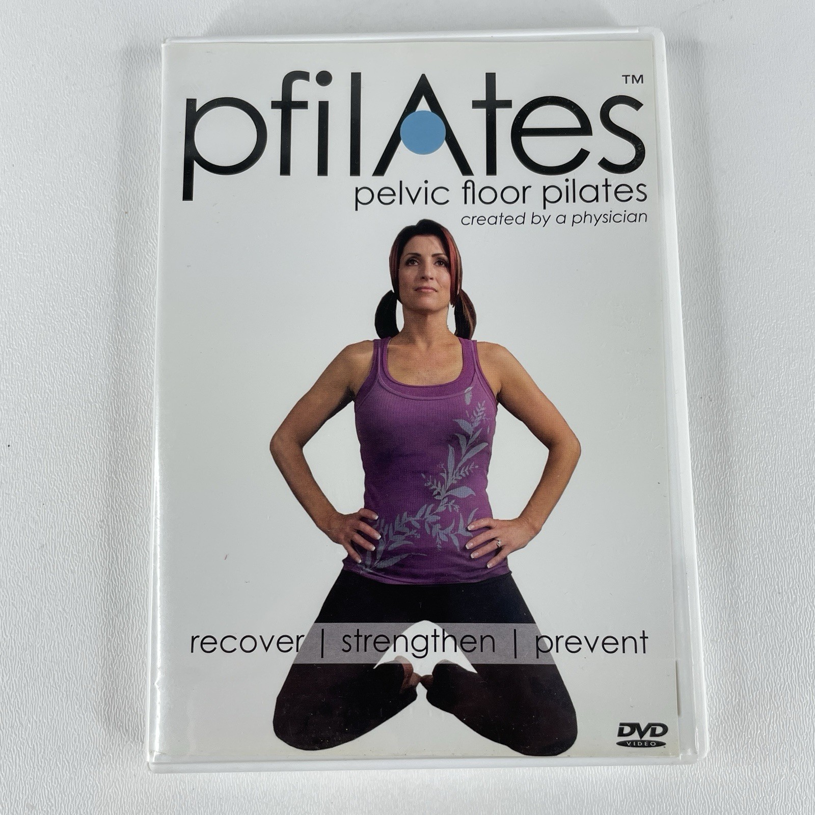 Pfilates Pelvic Floor Pilates Exercise DVD, 2009, 64 Minutes