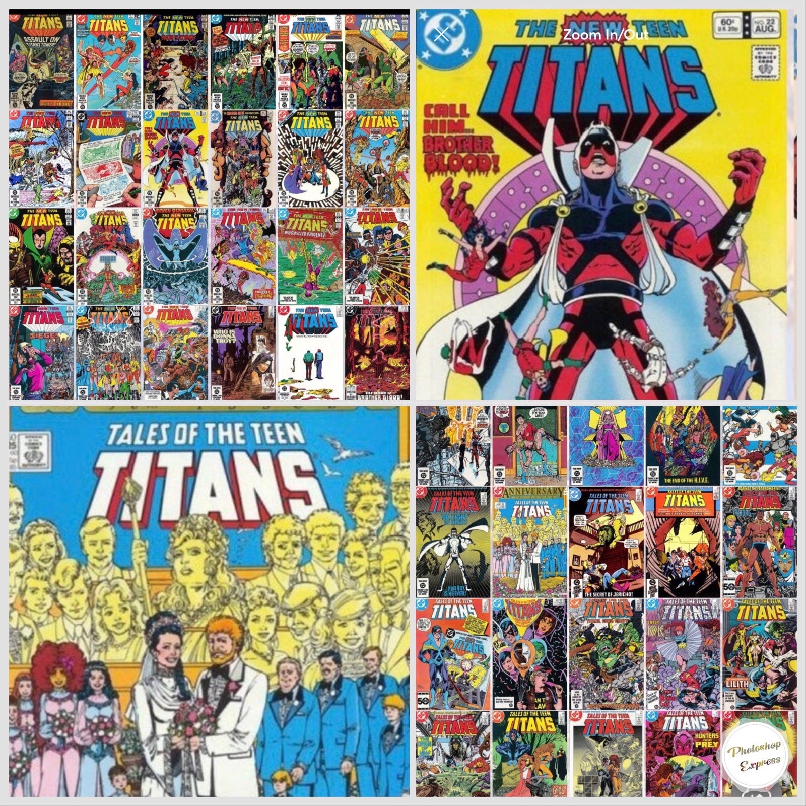 New Teen Titans huge lot/45 issues