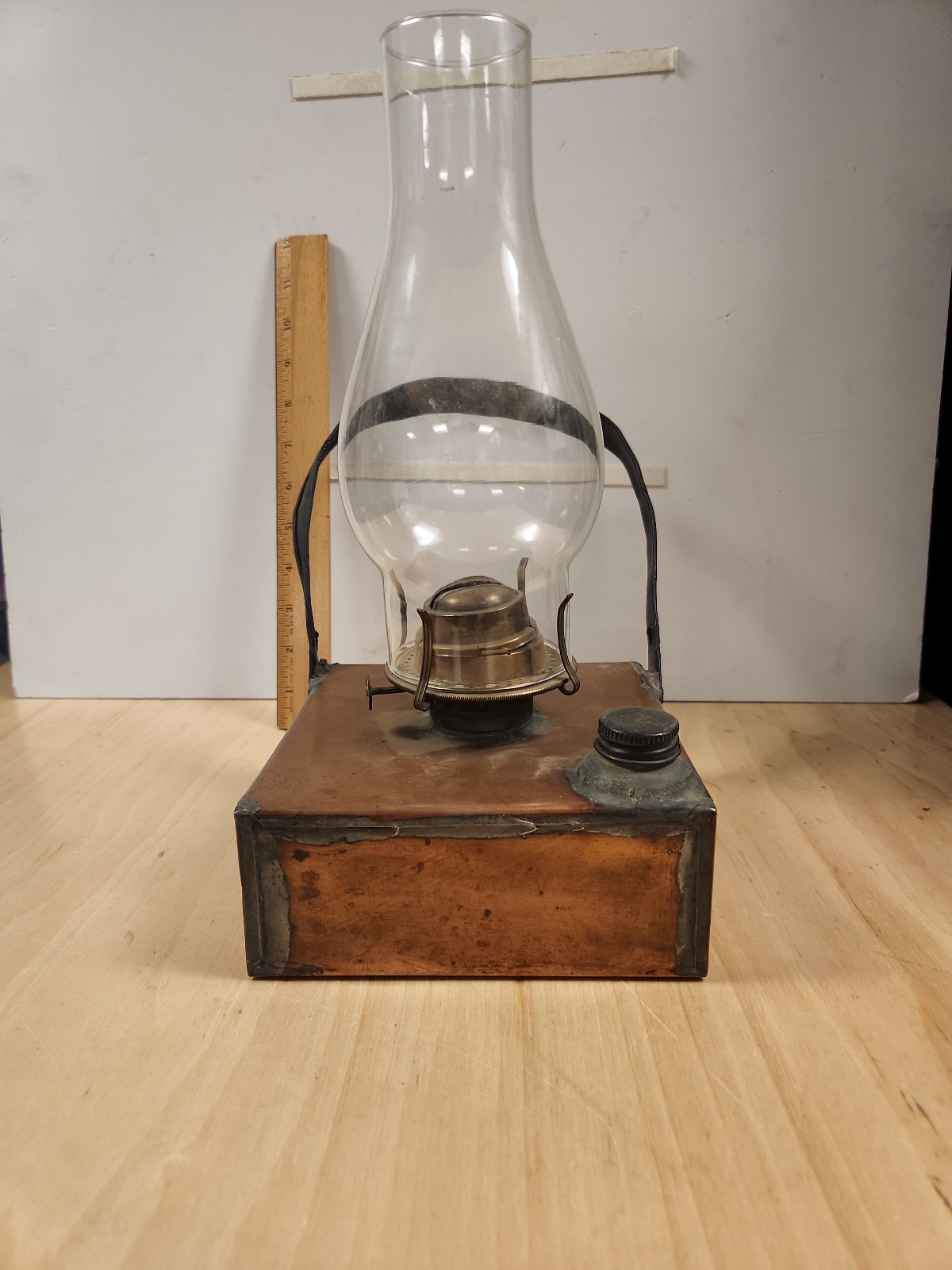 Copper whale oil shops lanp