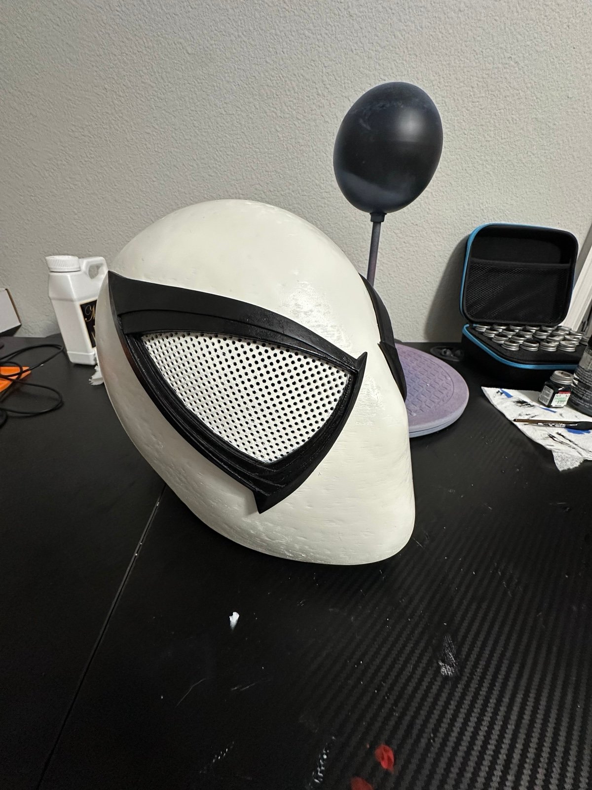 Spider-Man 2 anti-Venom helmet 3D print