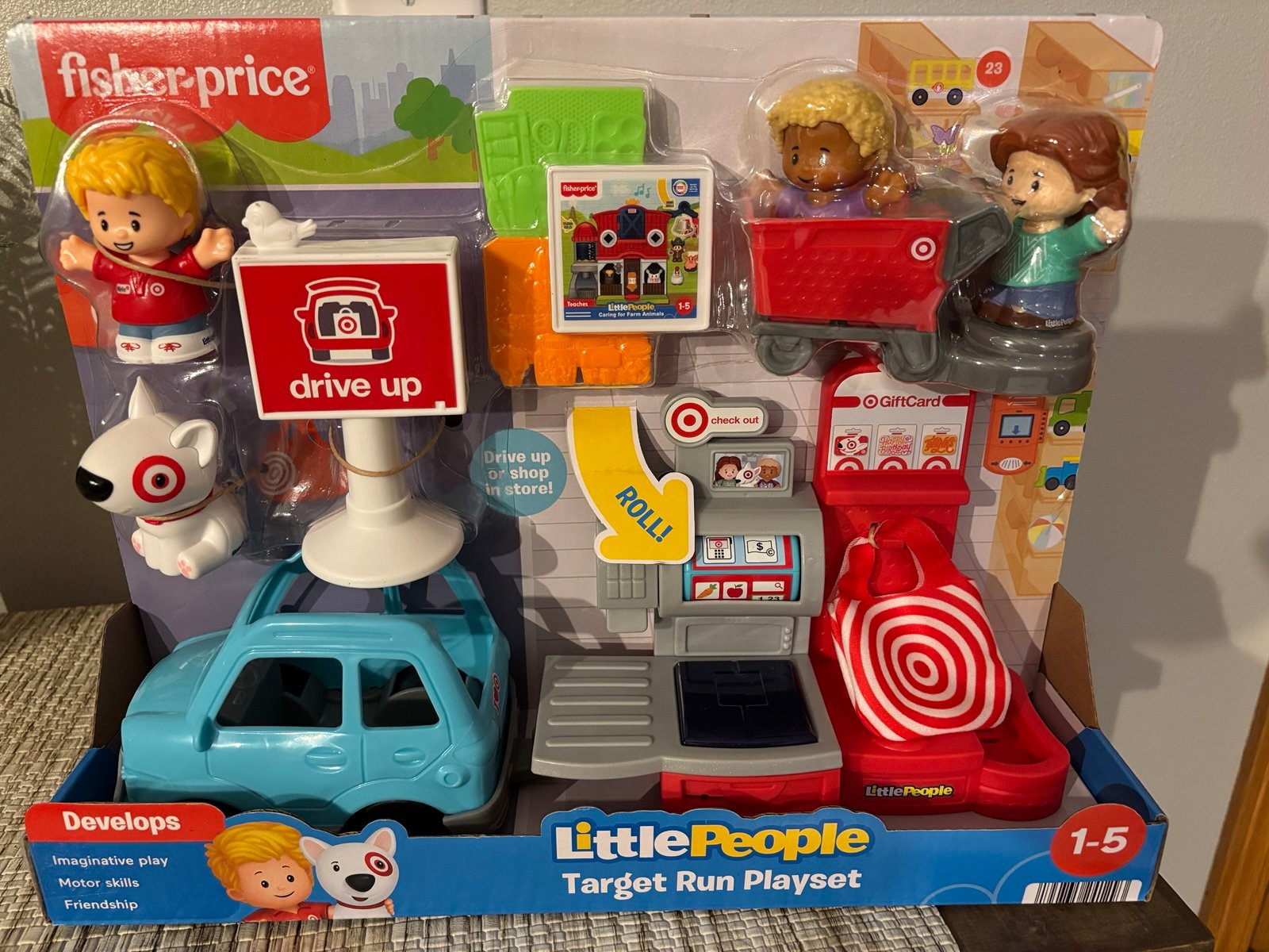 Fisher-Price Little People Target Run Playset