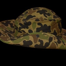 Vintage 1960s Vietnam Advisor Duck Hunter Camo Bush Hat Boonie Slouch