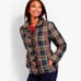 Talbots Tartan Plaid Down Puffer Coat XS New