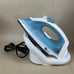 Innovage Home Blue White Cordless Rechargeable Steam Iron AC120V Model: 1606589