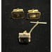 VTG Cufflink Lot of 5 Sets Varied Styles Sizes/Colors Swank G.F Anson Amita READ