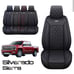 Black Front Seat Covers 2007-2022 Silverado/Sierra