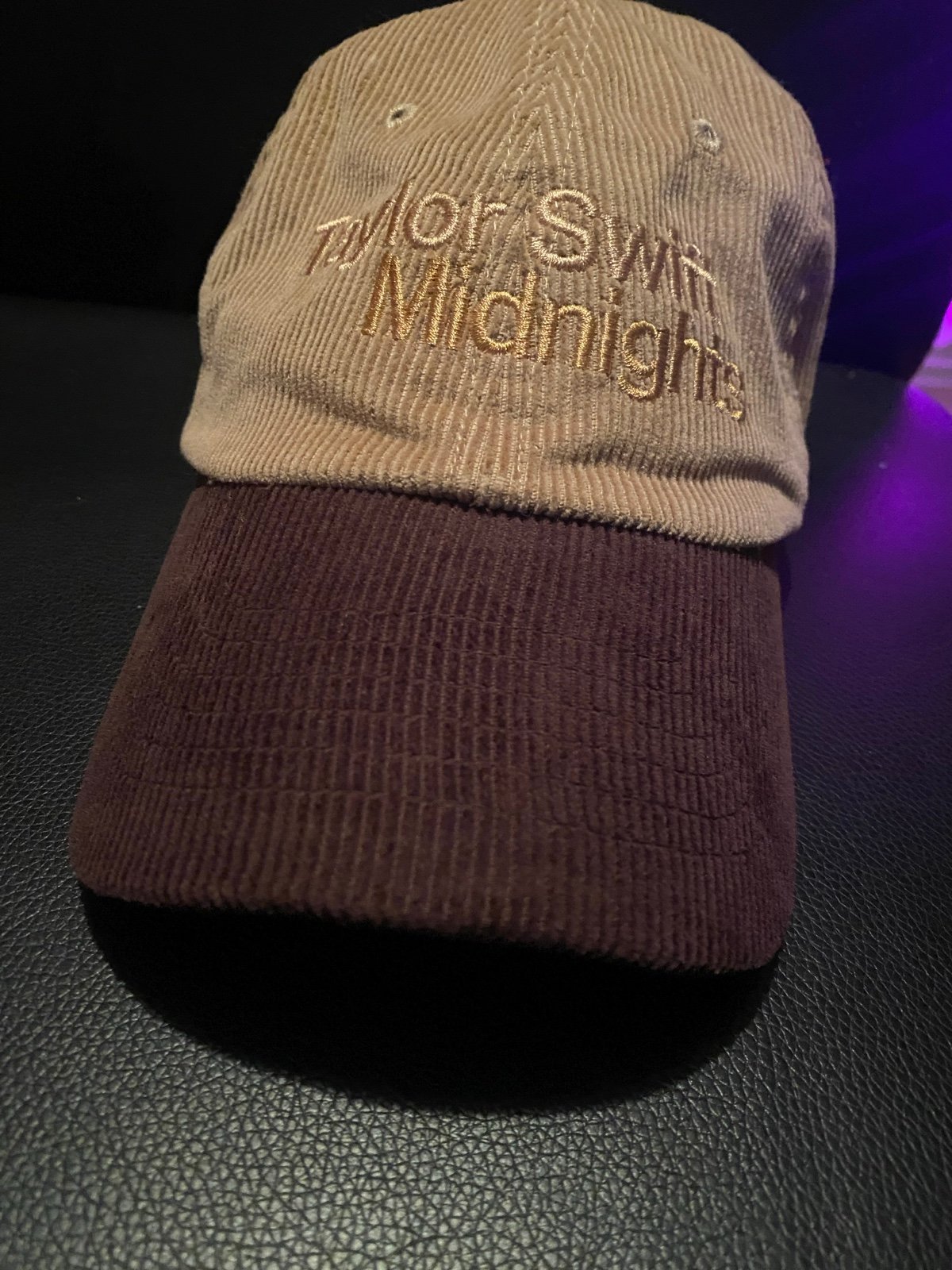 Taylor Swift Midnights corduroy hat