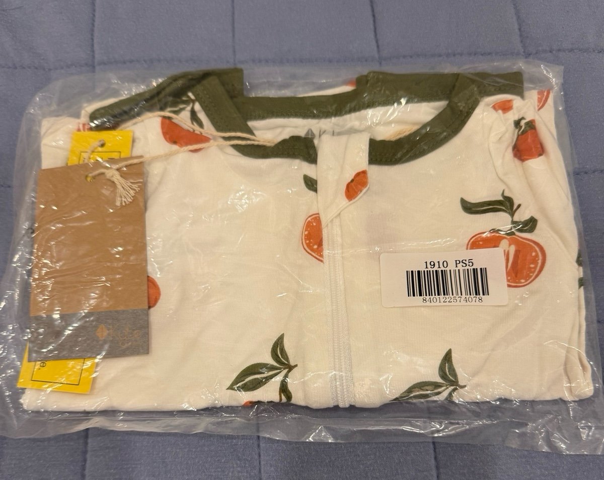 Kyte Baby Romper in Persimmon