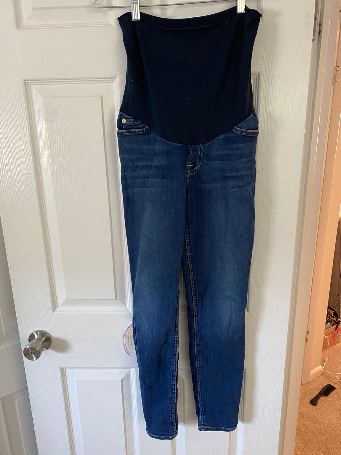7 for all mankind skinny maternity jeans