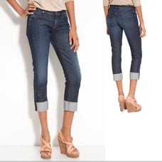 Citizens of Humanity Dani Cropped Straight Leg Jeans