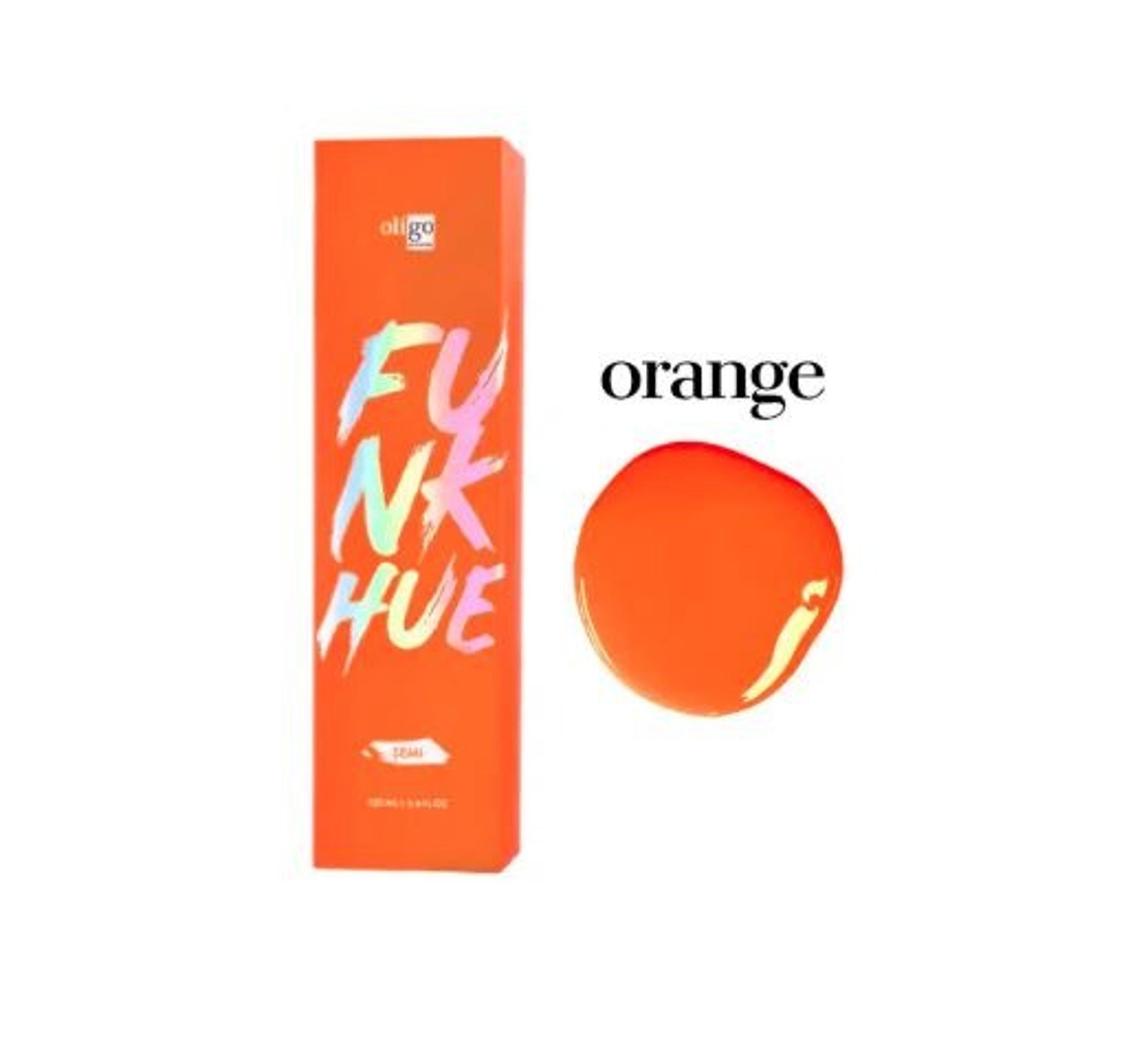 Orange - Oligo Funk Hue Semi Permanant Hair Color