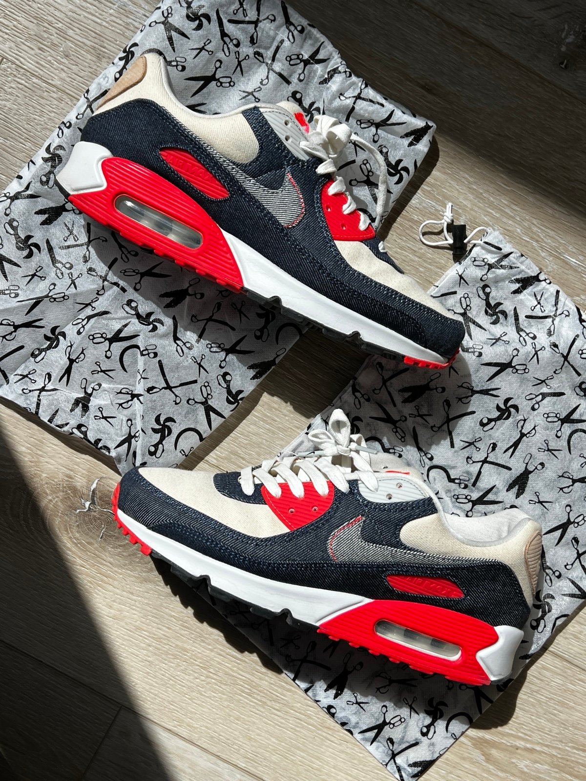 Denham x Nike Air Max 90 Infrared