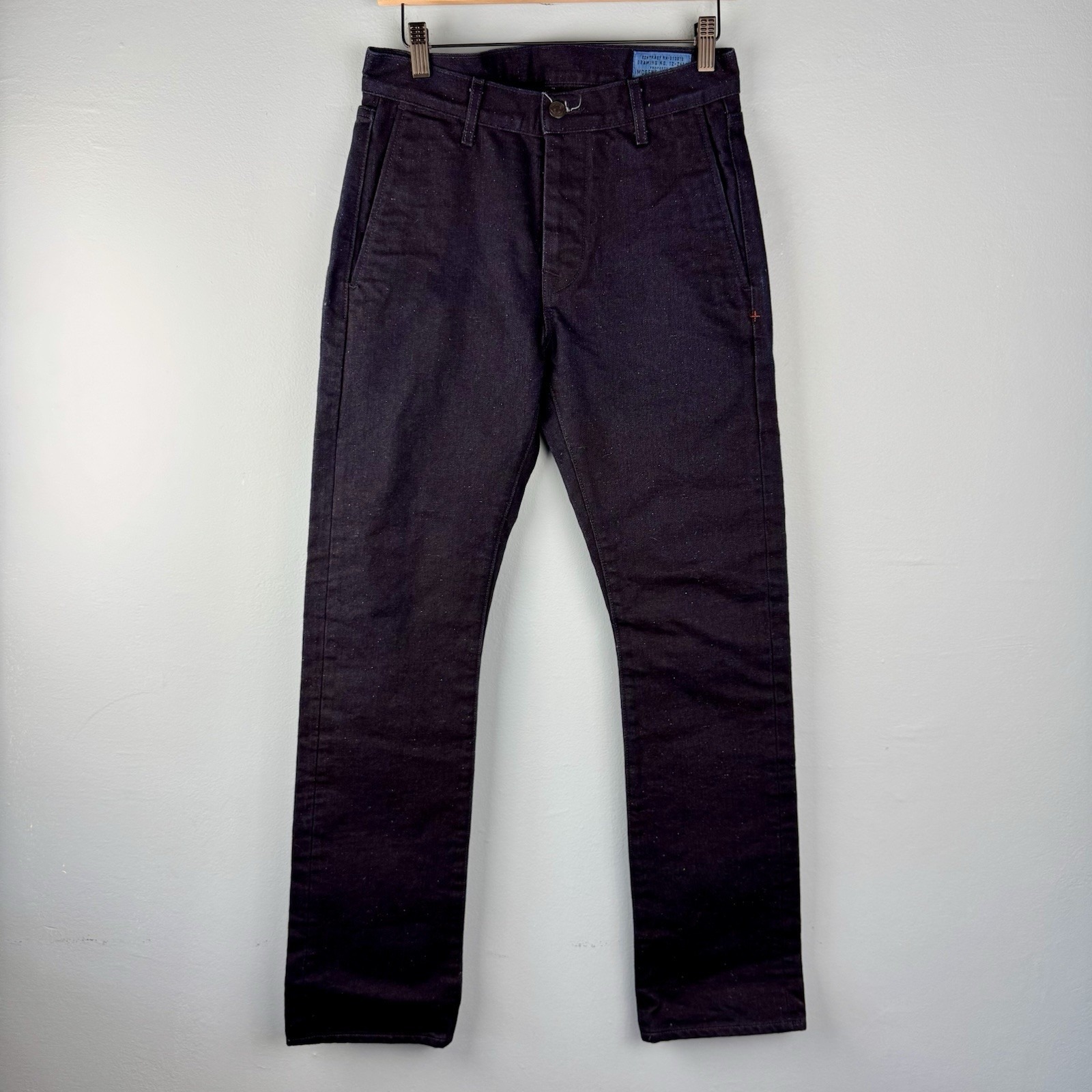 Imogene + Willie Oscar Black Indigo Nep Blue Selvedge Jeans 2788 Men's 30x33