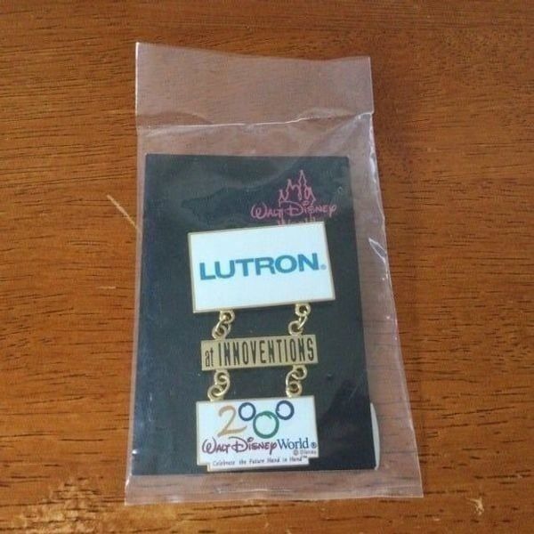 Disney Pin 2375 WDW Innoventions LUTRON Press 2000