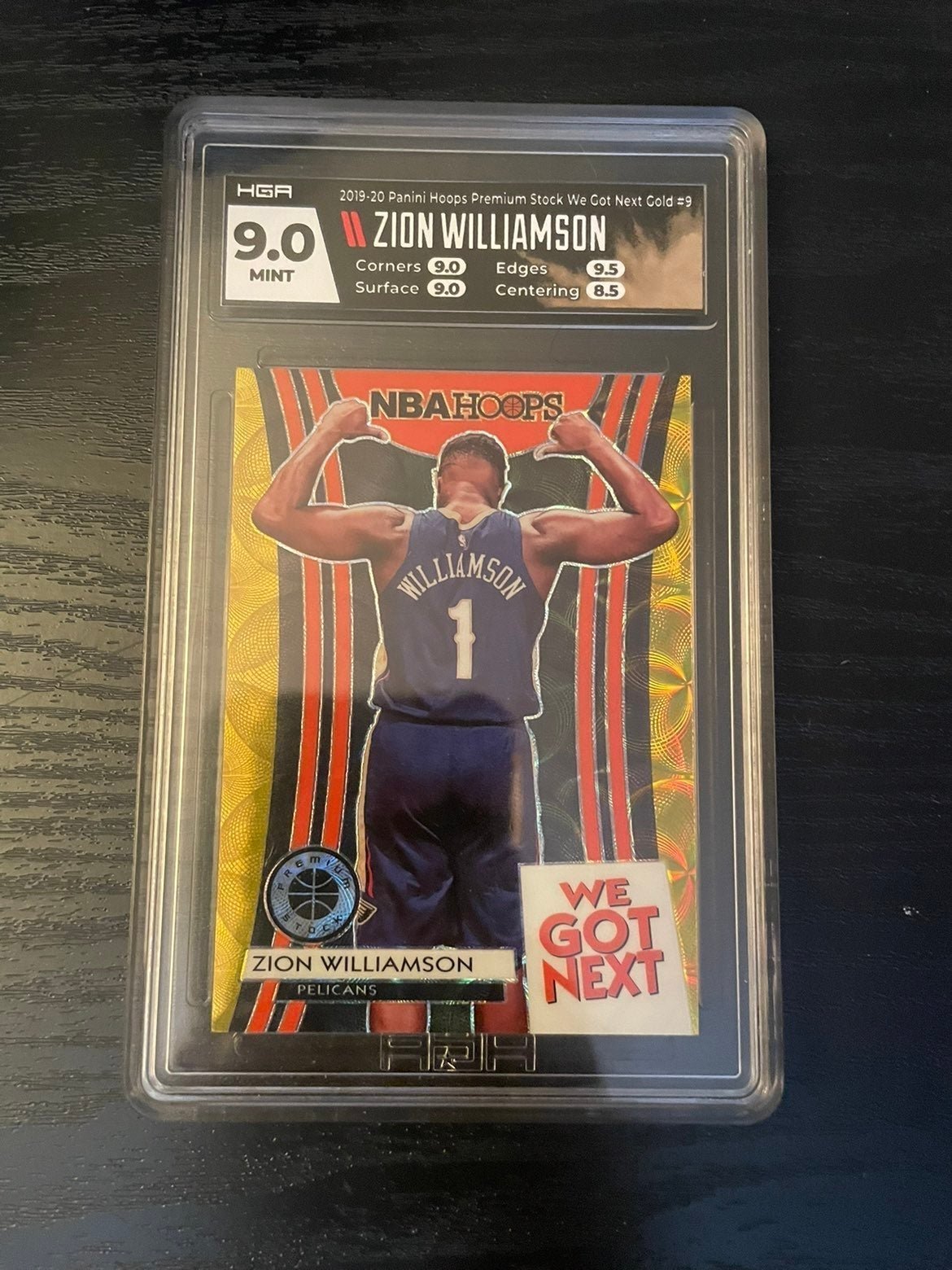 Zion Williamson Gold Scope #10/10 HGA 9