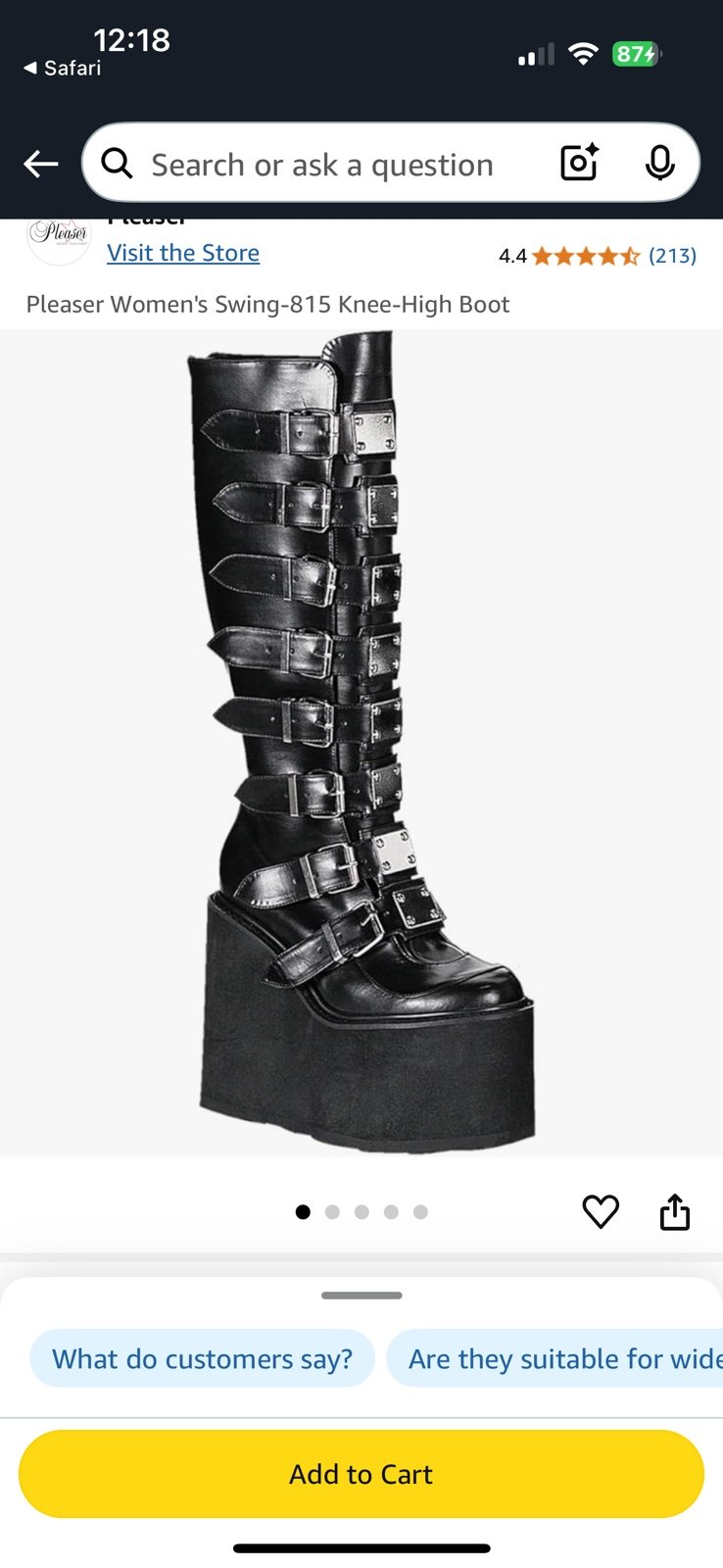 Demonia Swing 815 Boots