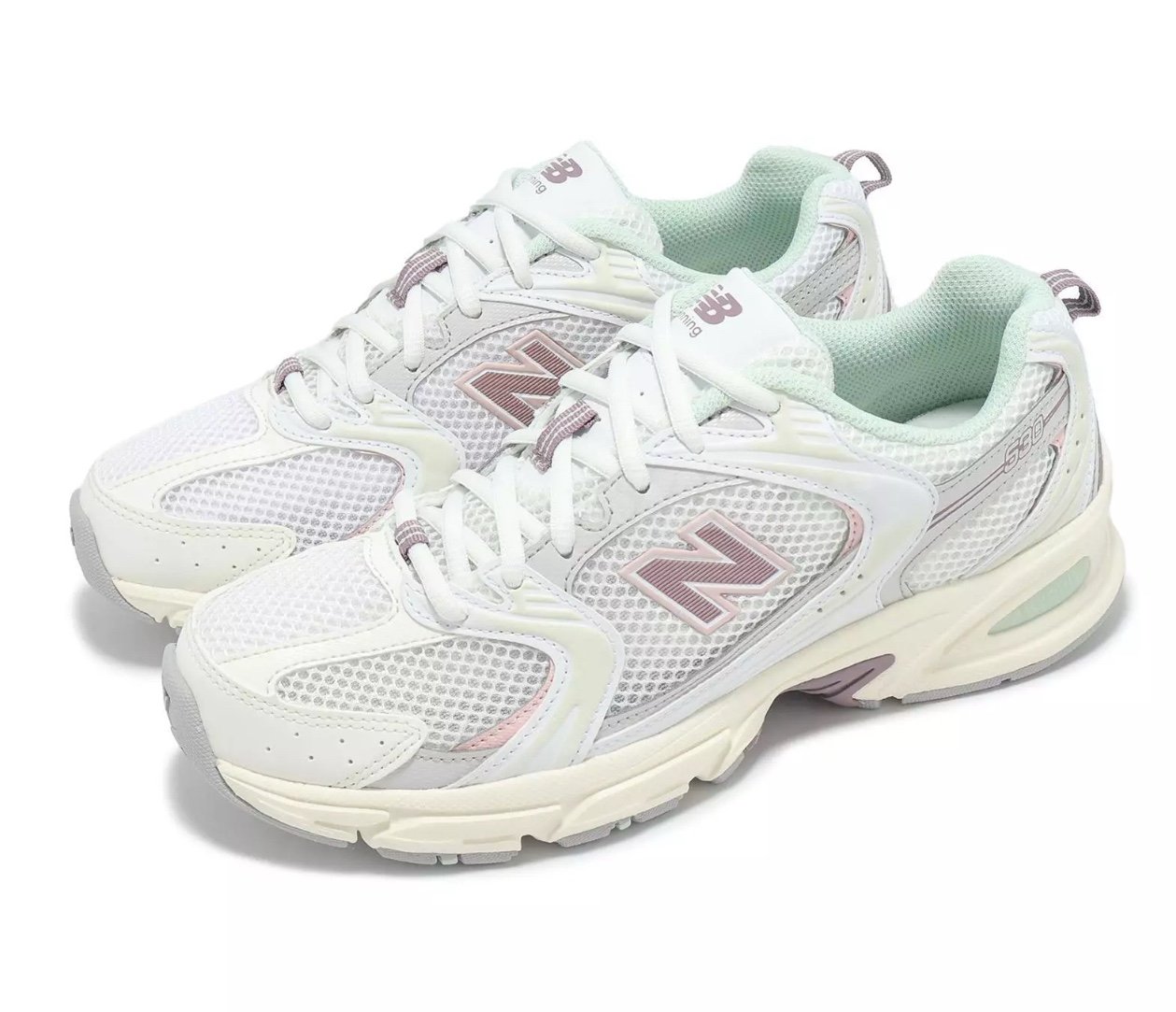 New balance 530 sea salt ice wine