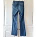 Pilcro Anthropologie Polished Mid Rise Blue Dark Wash Full Length Bootcut Jeans