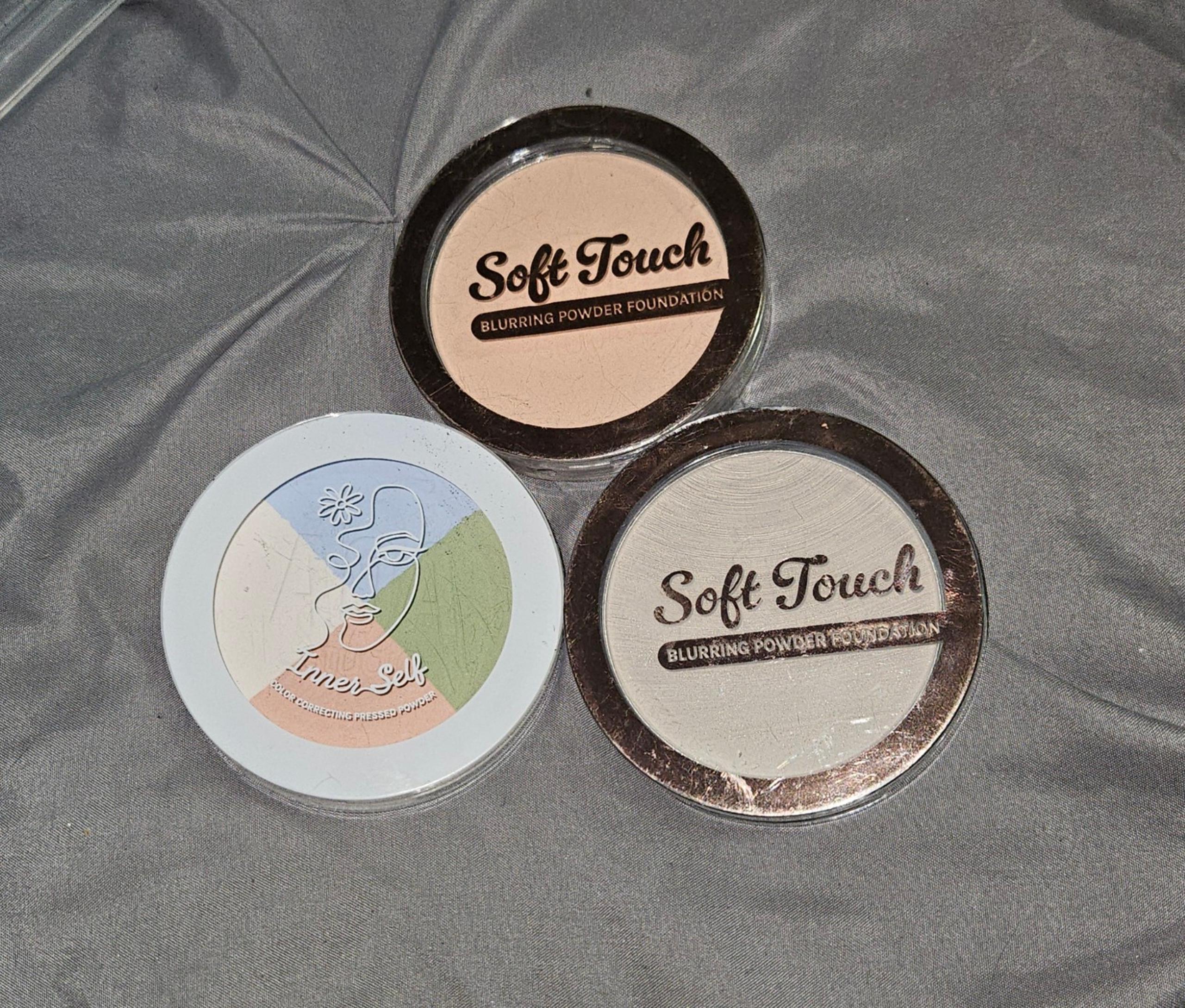 Powder Bundle- Color Correcting, Peach & Lavender BNIB
