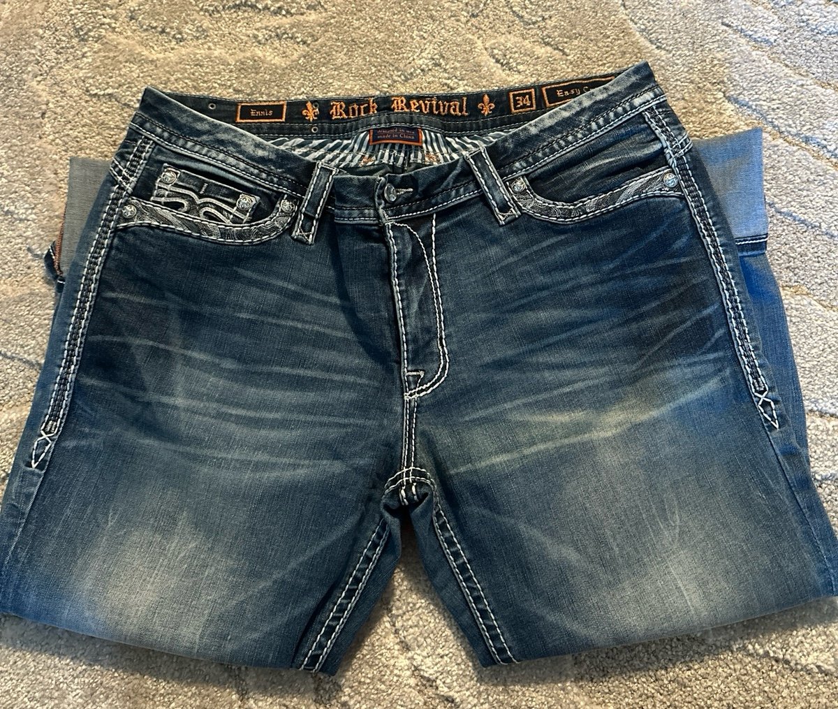 Rock Revival Easy Crop Capri Jeans
