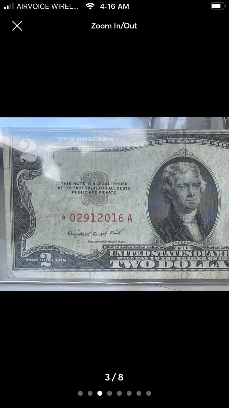 Star note on Red seal 1963(inked)