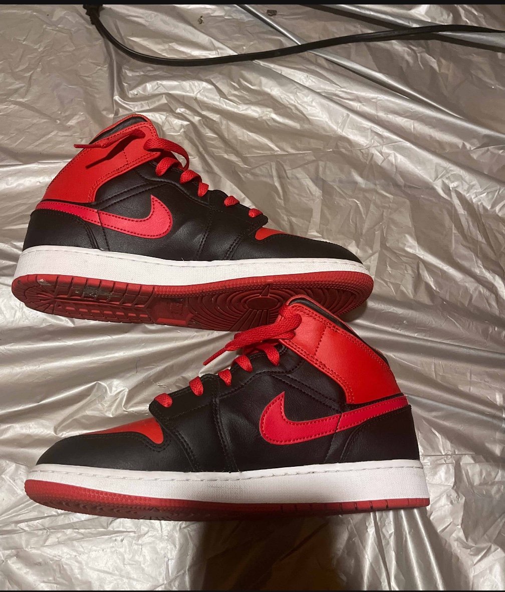 jordan 1 bred (gs) size 7