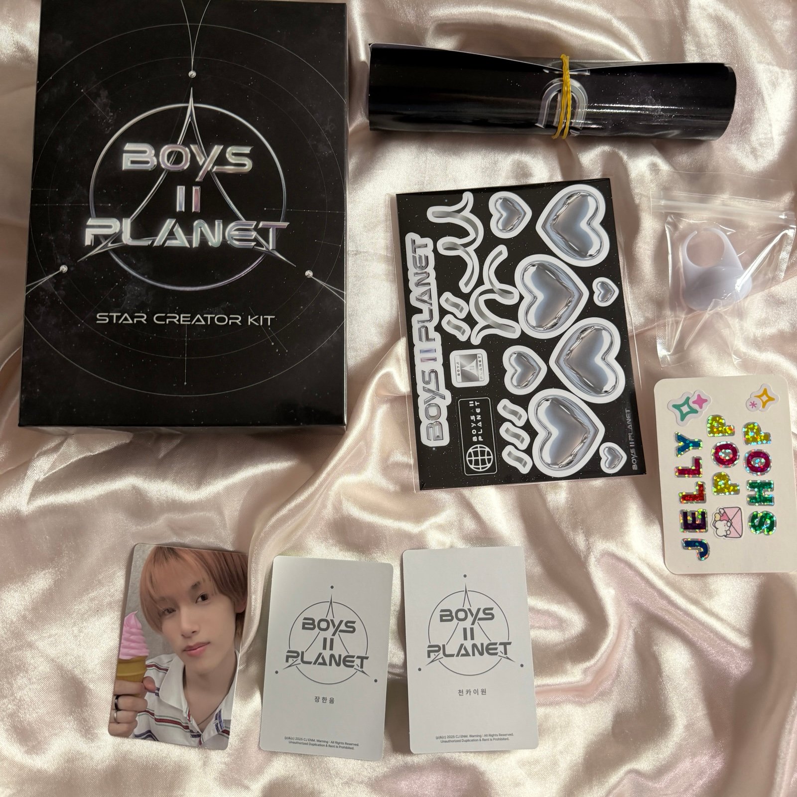 boys II planet star creator kit with masato photocard