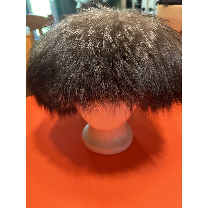 Vintage Russian Ushanka Hat With Genuine Fur & Leather