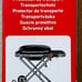 Weber Black Cargo Protector For Weber Traveler Grill