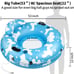 River Tubes for Floating Heavy Duty, Pool Float Adult, 53 Inflatable Float Tube