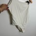 NWT Massimo Dutti White One Piece Open Back Swimsuit Size Large