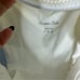NWT Massimo Dutti White One Piece Open Back Swimsuit Size Large